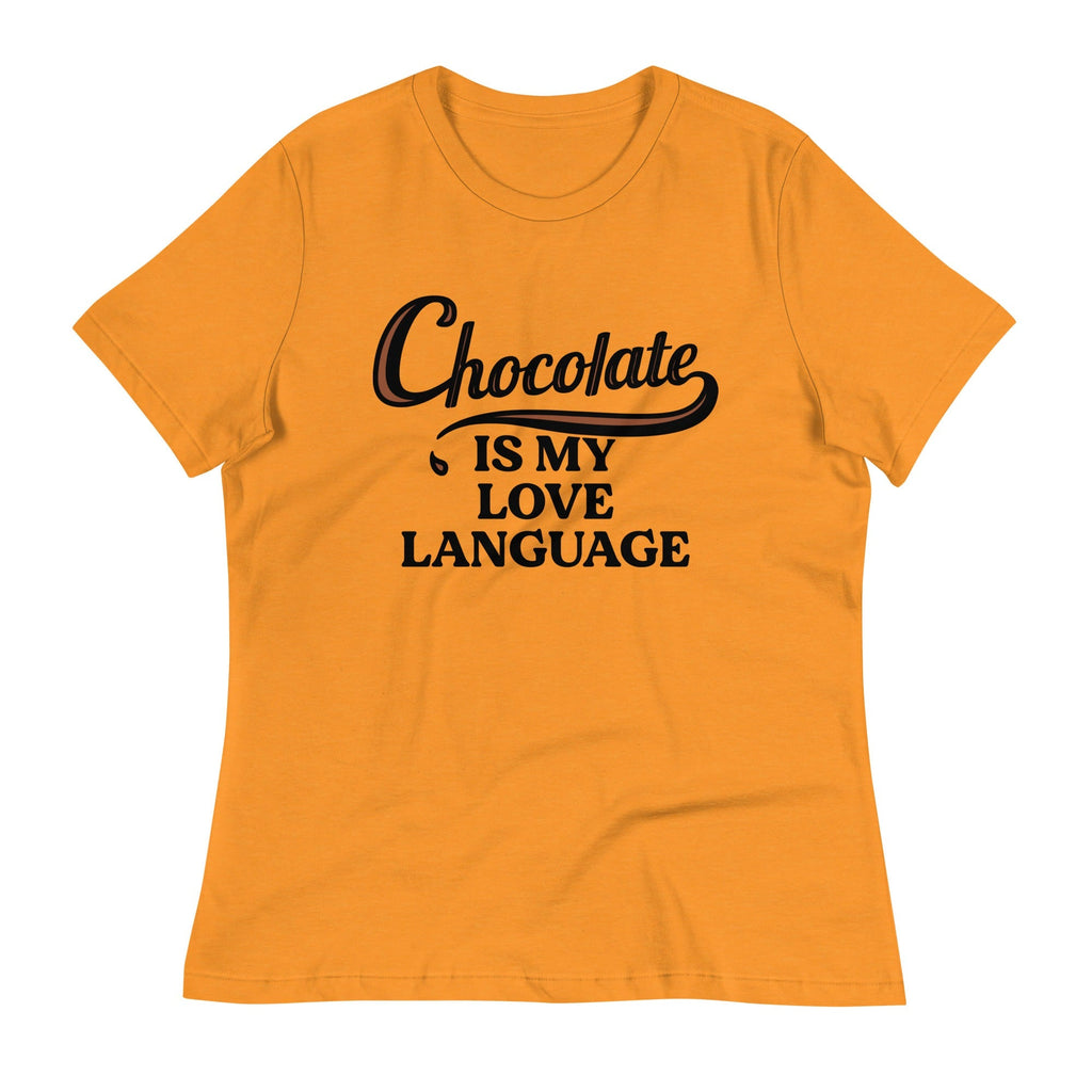 Chocolate Is My Love Language Women's Signature Tee