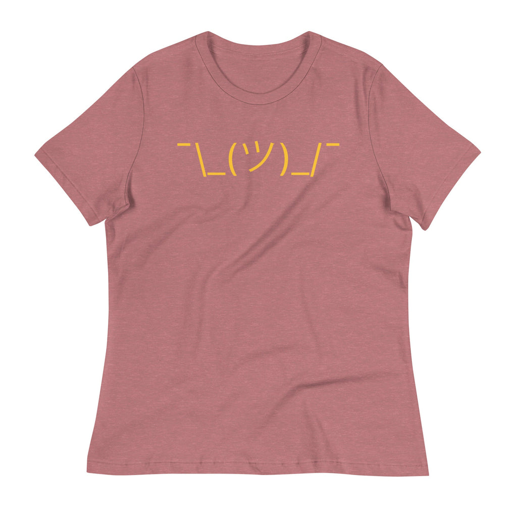 Shrug Emoji Women's Signature Tee