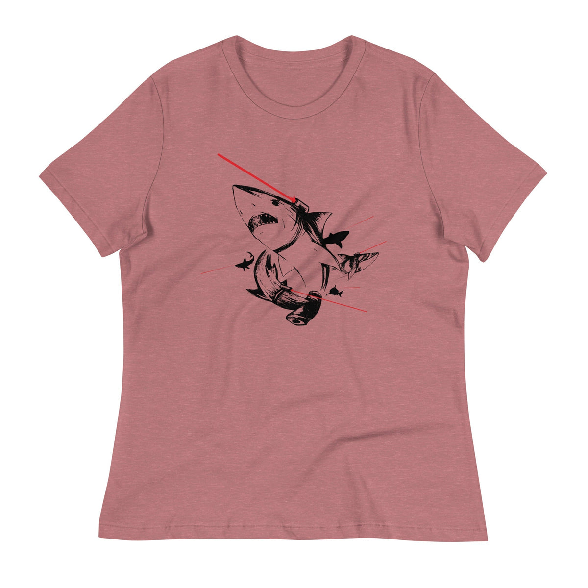 Sharks With Lasers Women's Signature Tee