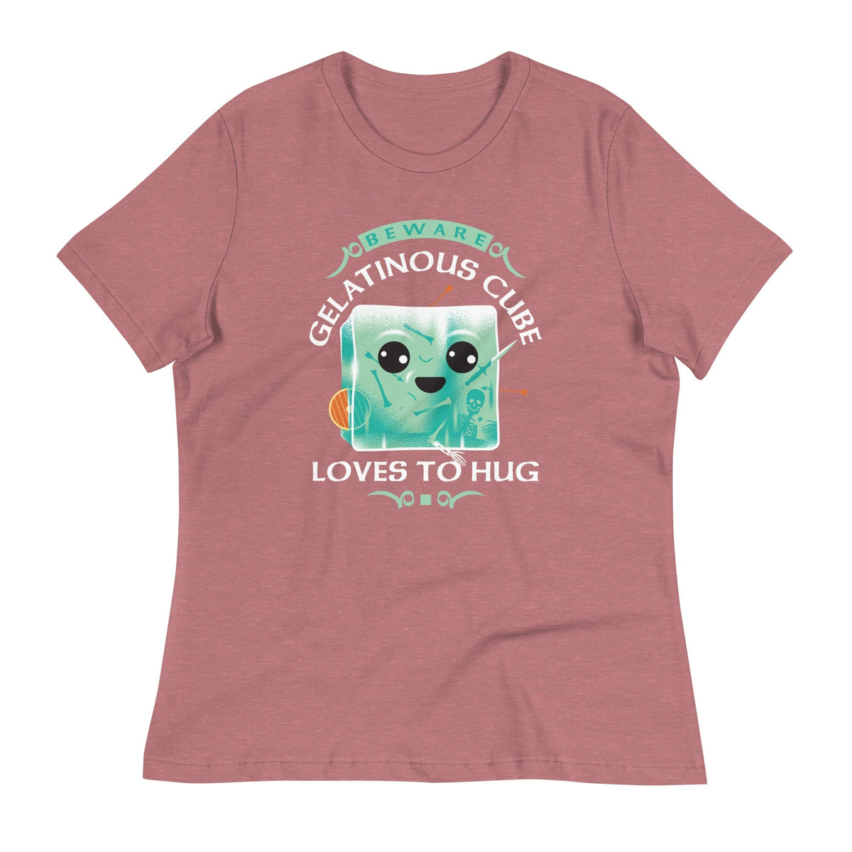 Gelatinous Cube Loves To Hug Women's Signature Tee