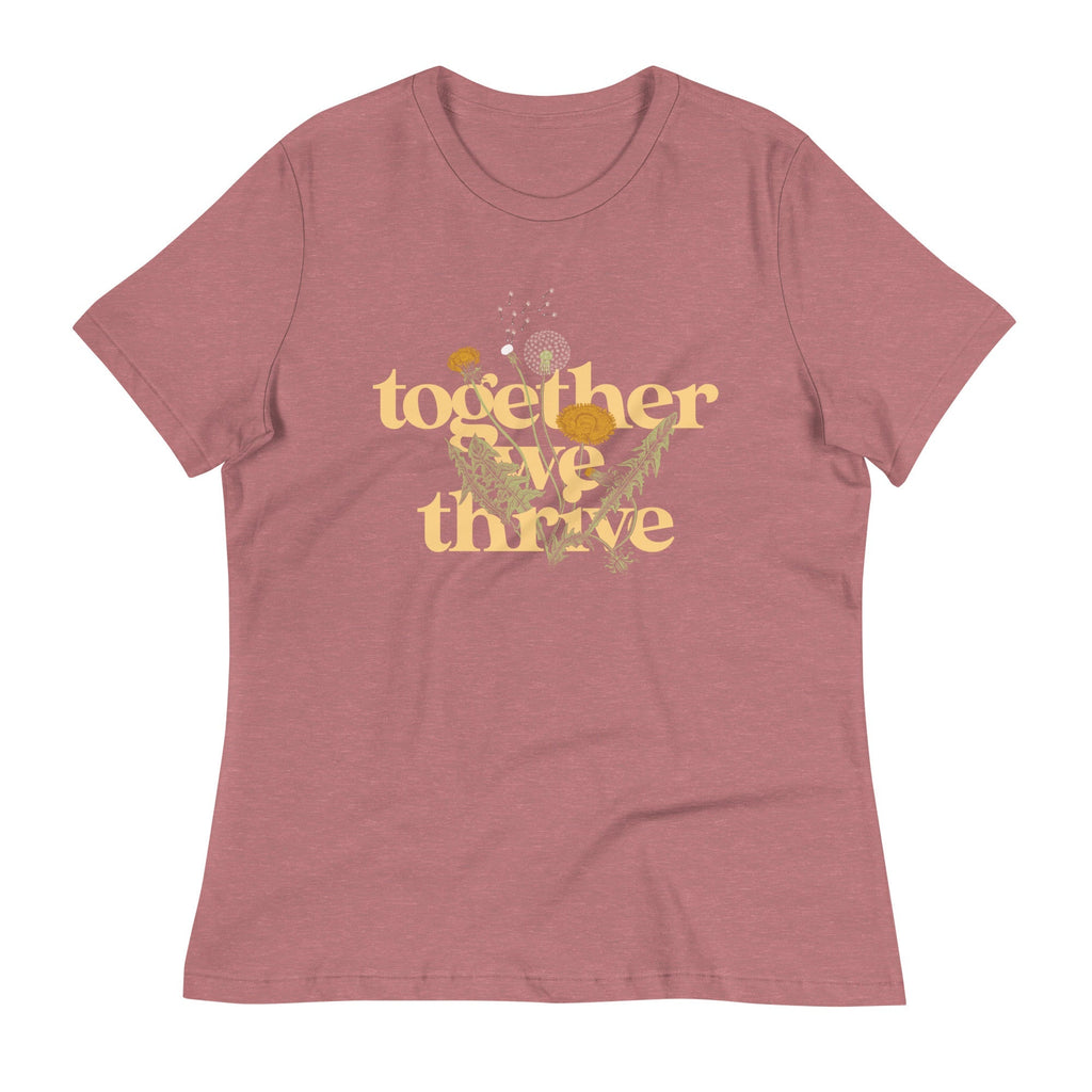 Together We Thrive Women's Signature Tee