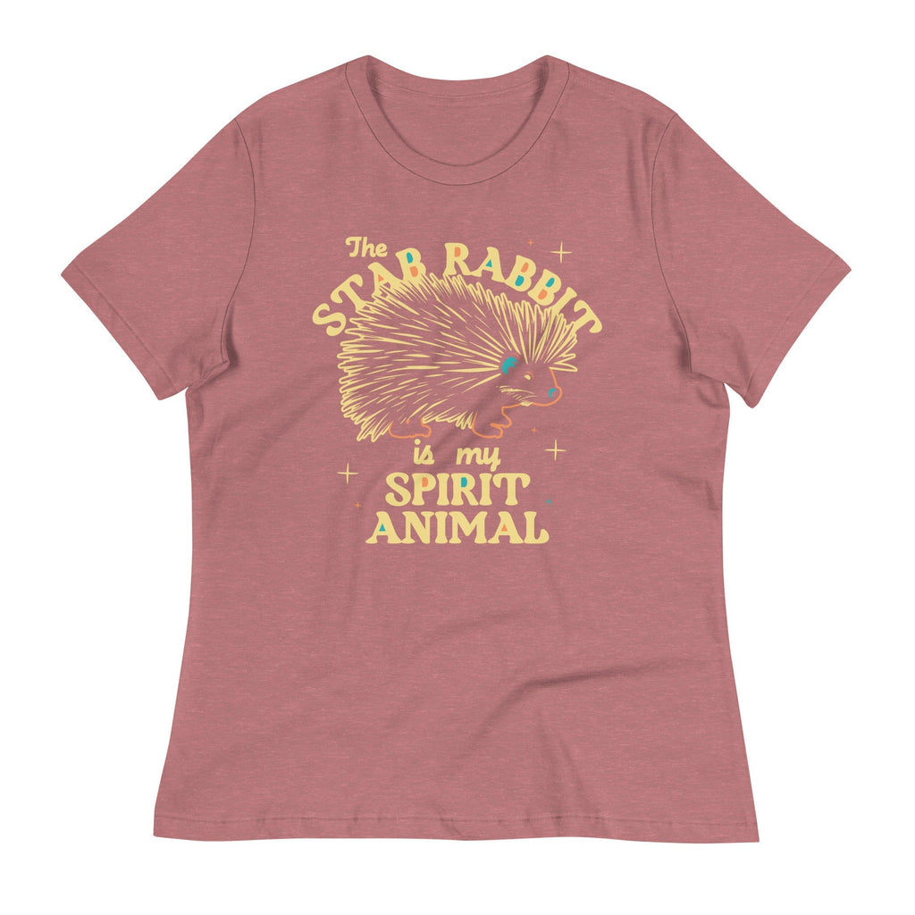 The Stab Rabbit Is My Spirit Animal Women's Signature Tee