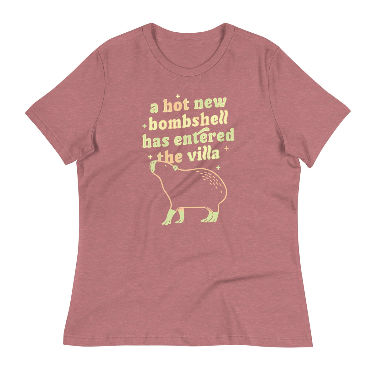 A Hot New Bombshell Has Entered The Villa Women's Signature Tee