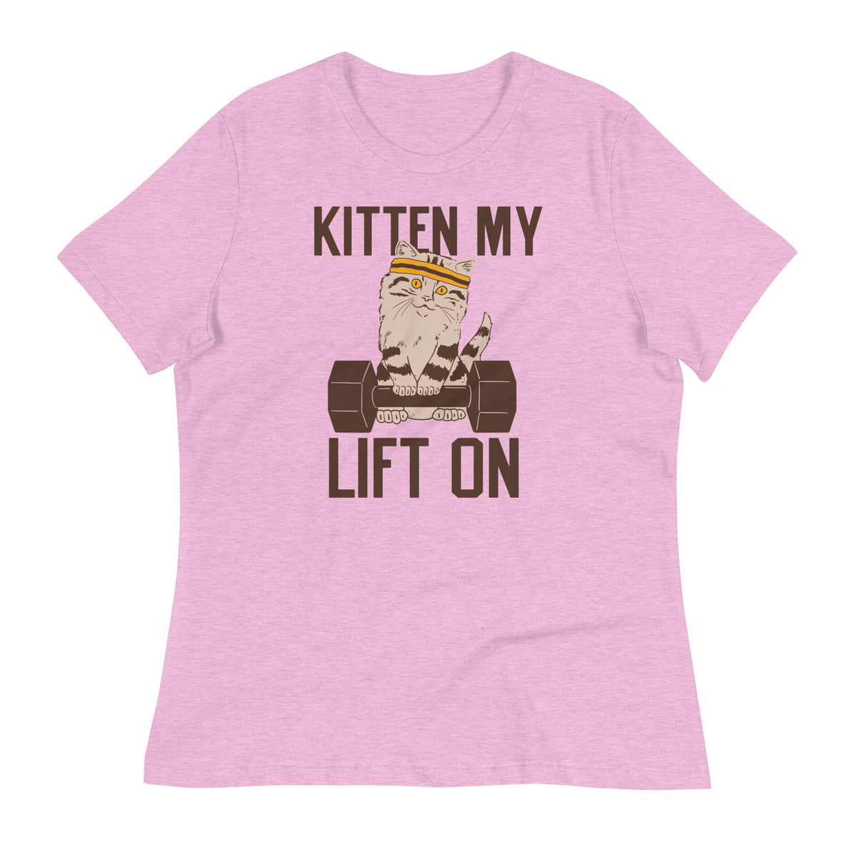 Kitten My Lift On Women's Signature Tee