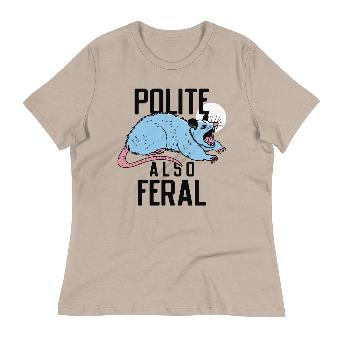 Polite Also Feral Women's Signature Tee