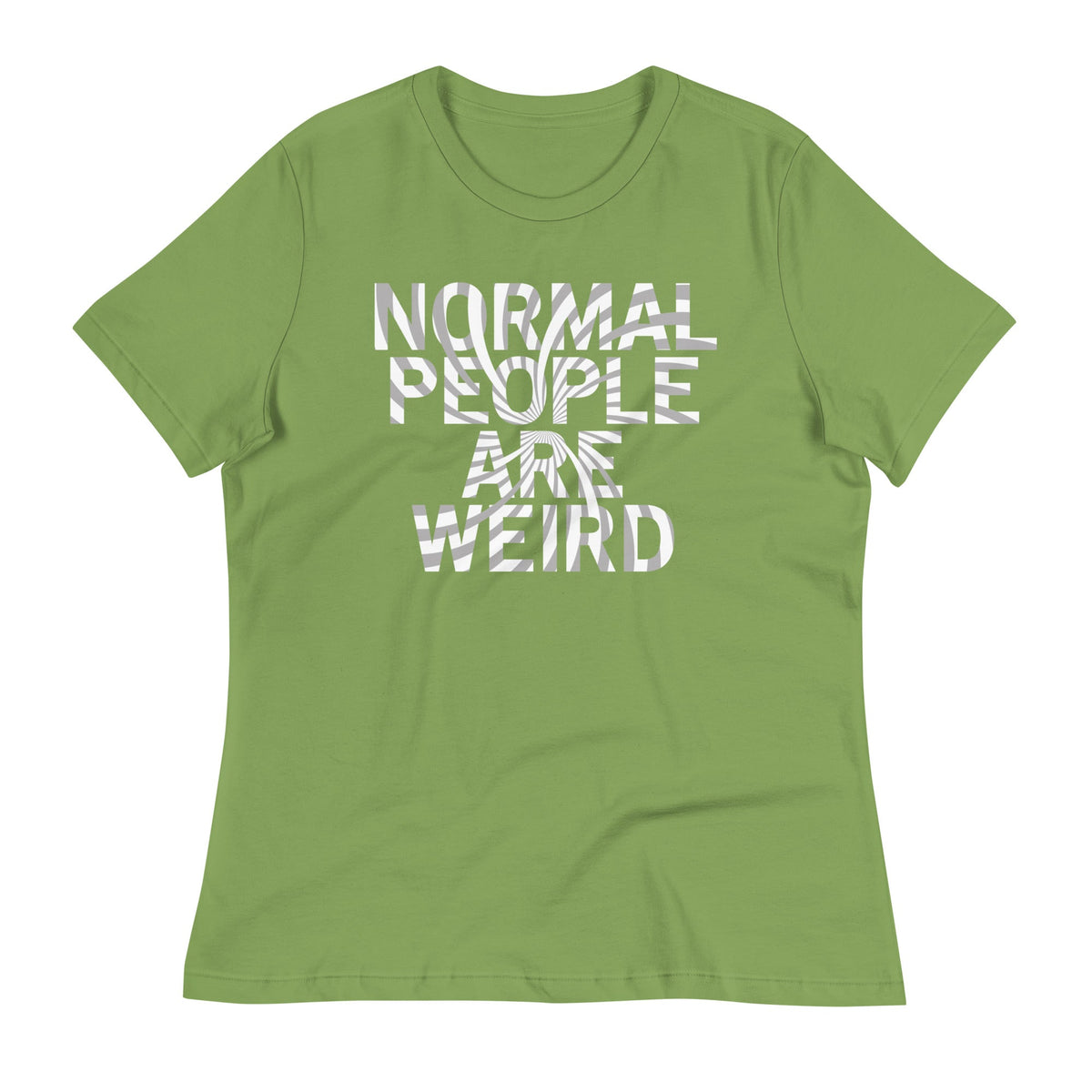 Normal People Are Weird Women's Signature Tee