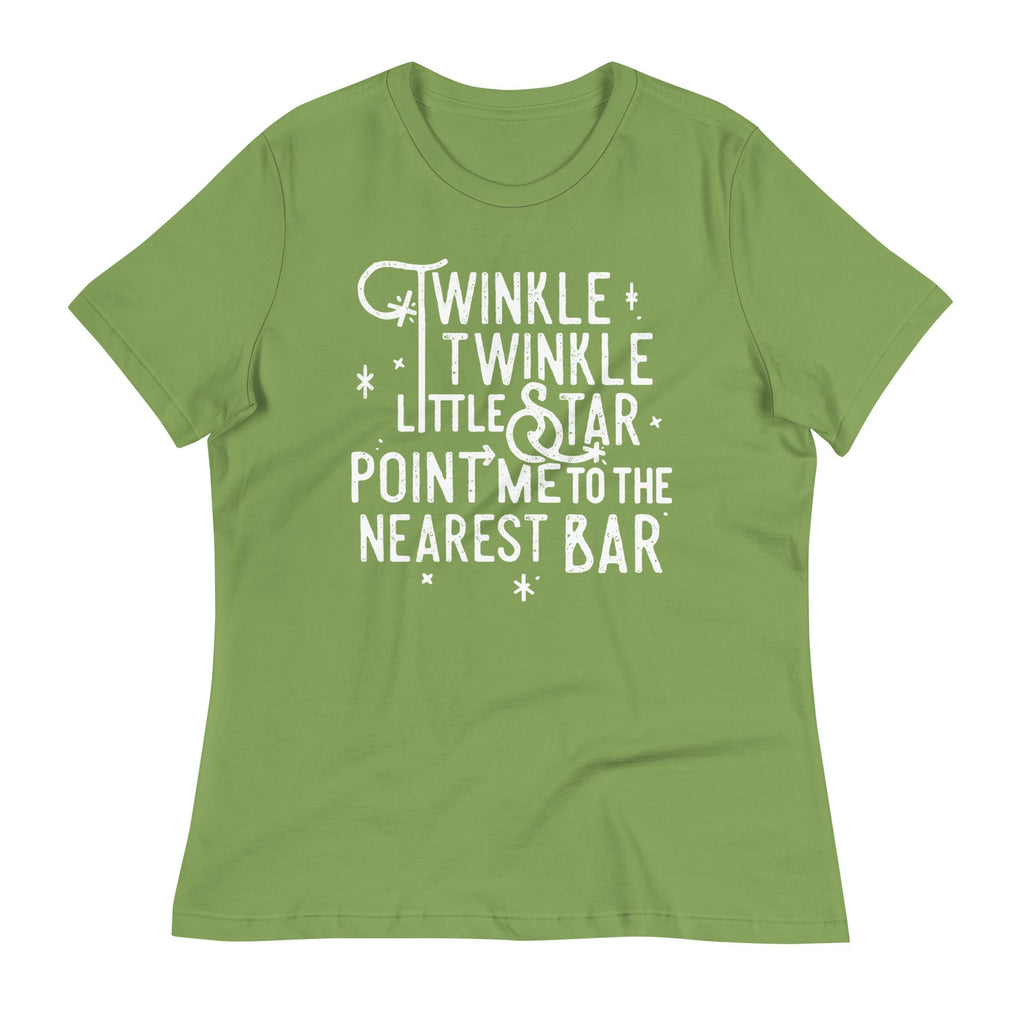 Point Me To The Nearest Bar Women's Signature Tee