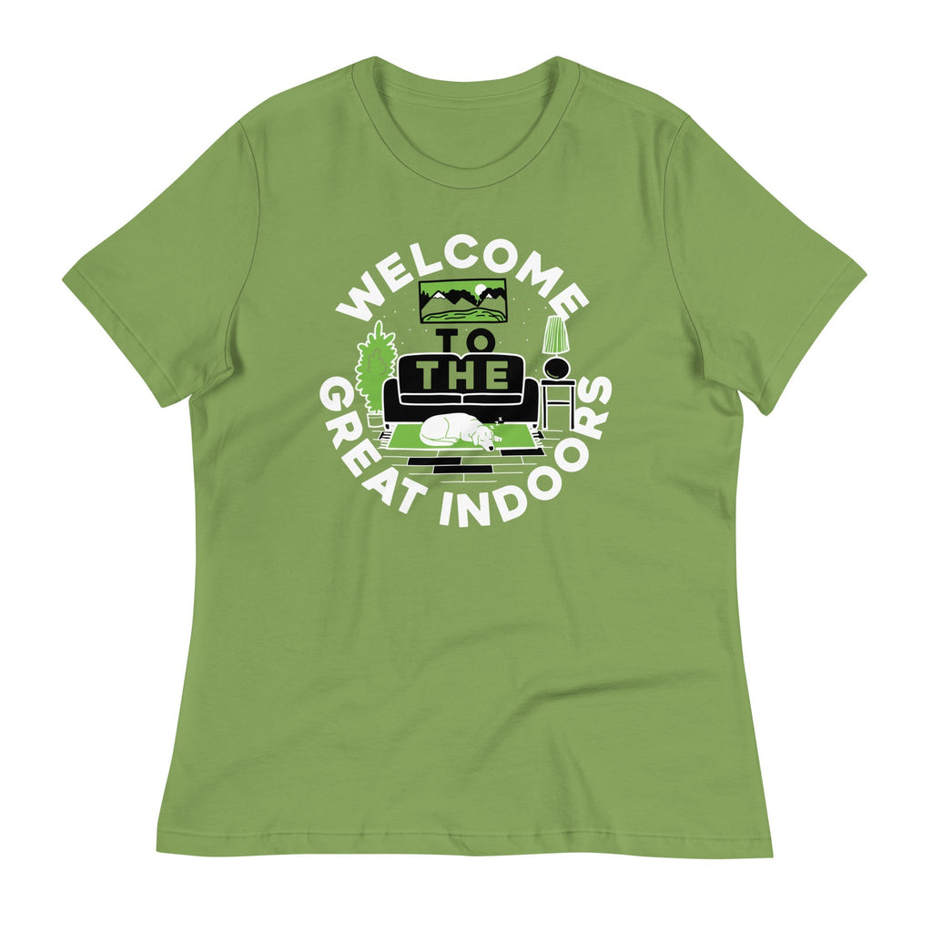 Welcome To The Great Indoors Women's Signature Tee