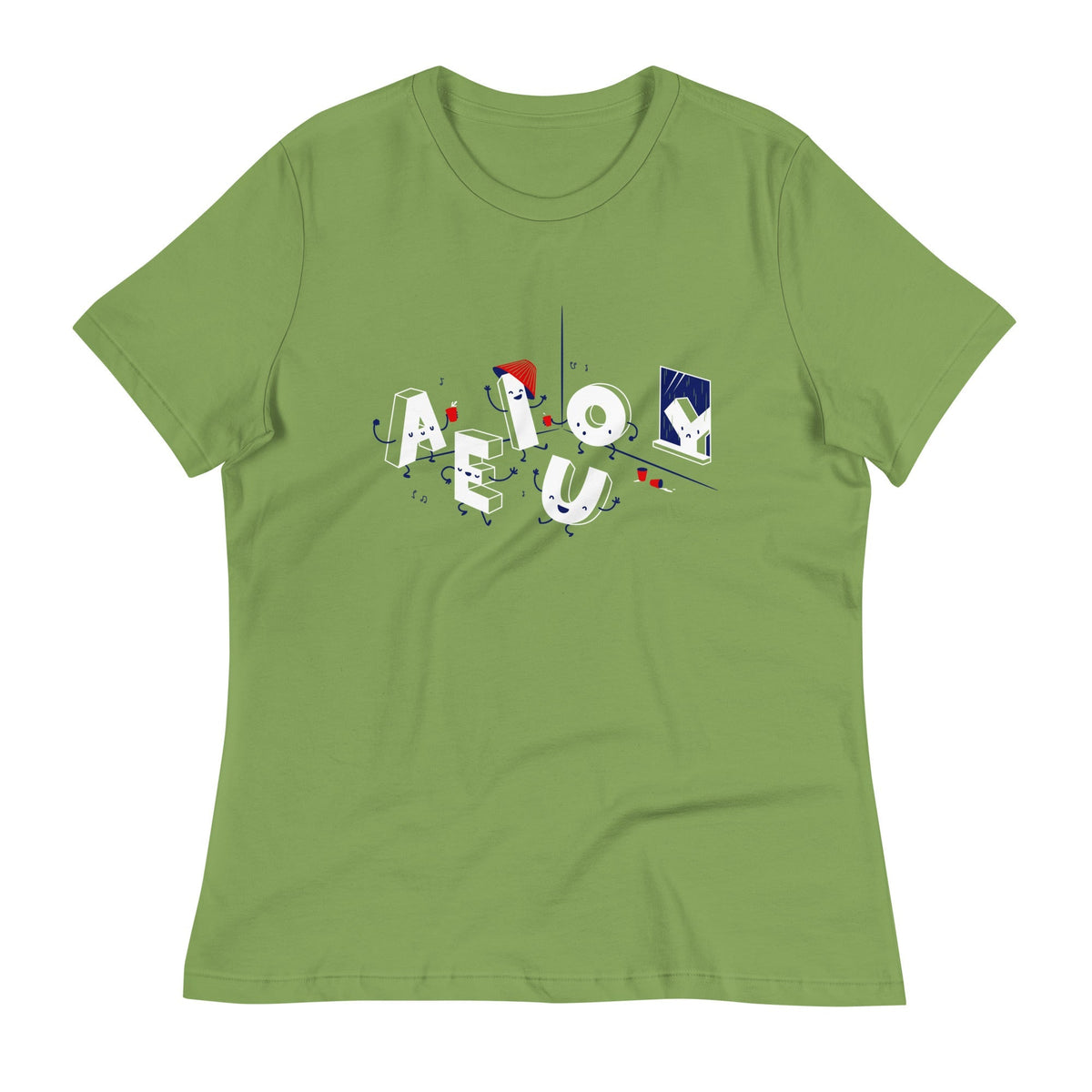 Vowel Party Time Women's Signature Tee