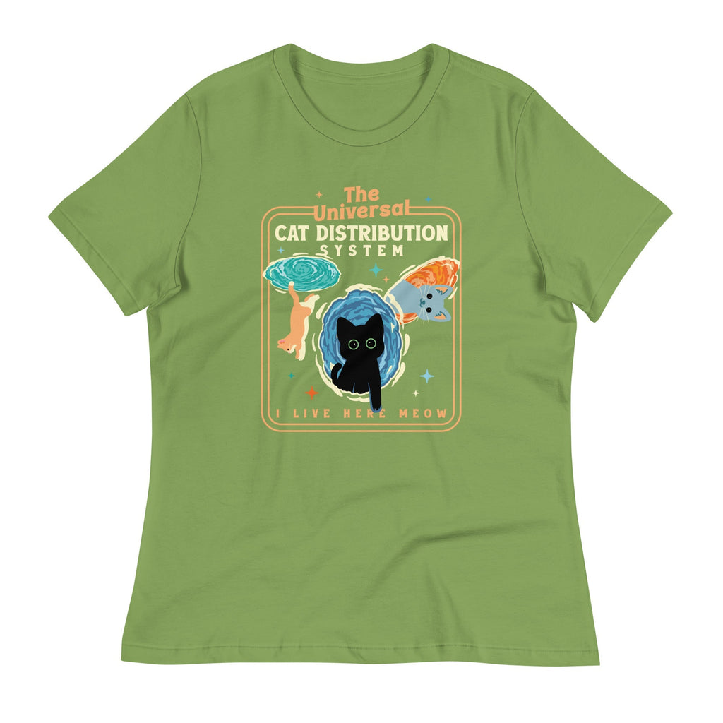 The Universal Cat Distribution System Women's Signature Tee