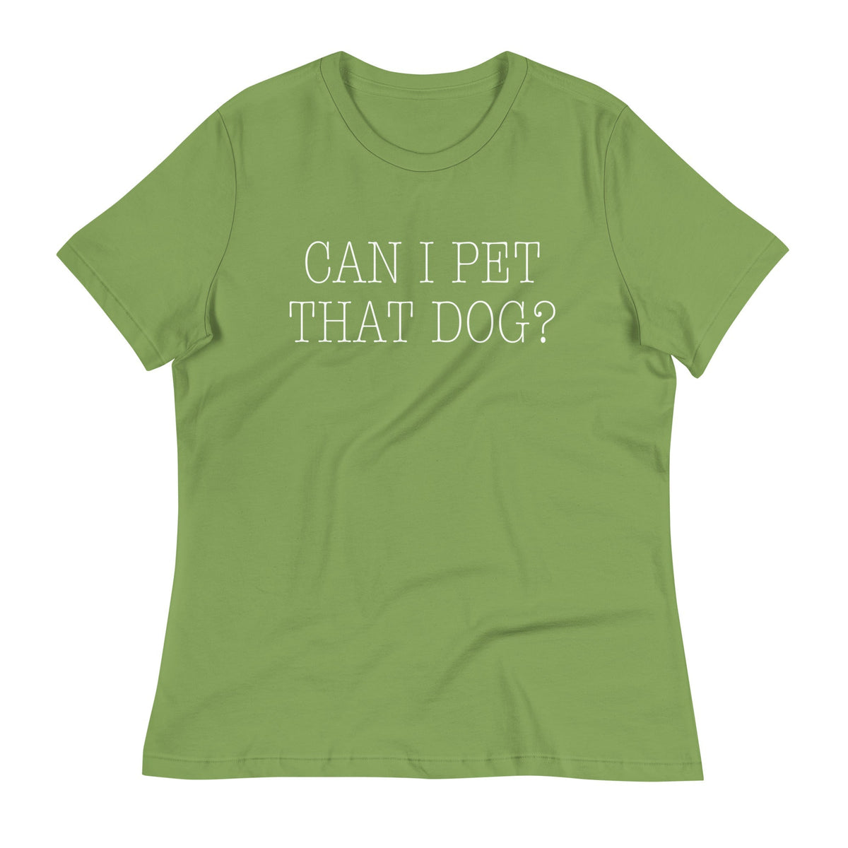Can I Pet That Dog? Women's Signature Tee