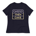 Cardio Then Cake Women's Signature Tee