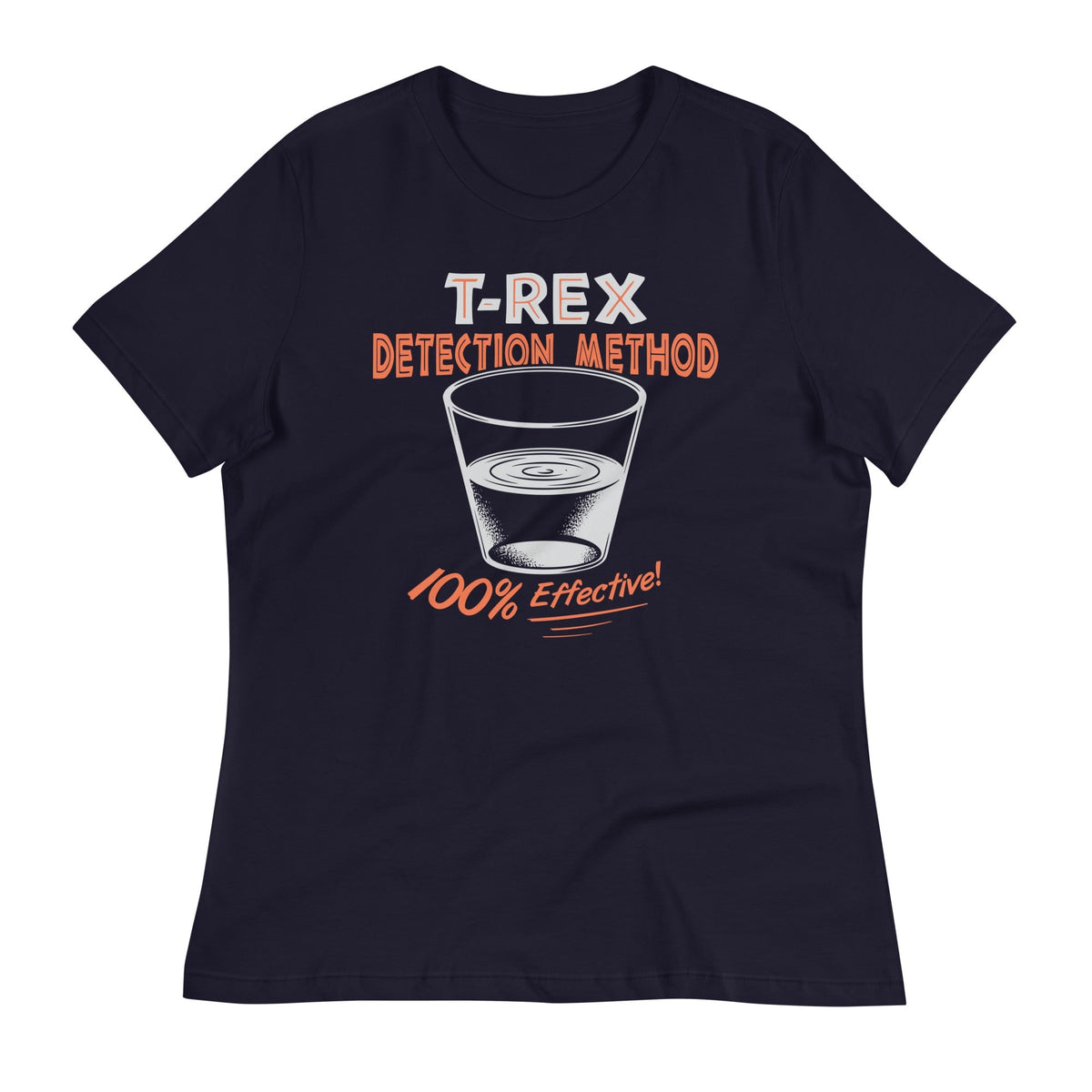 T-Rex Detection Method Women's Signature Tee