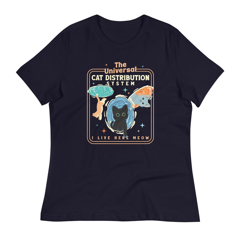 The Universal Cat Distribution System Women's Signature Tee