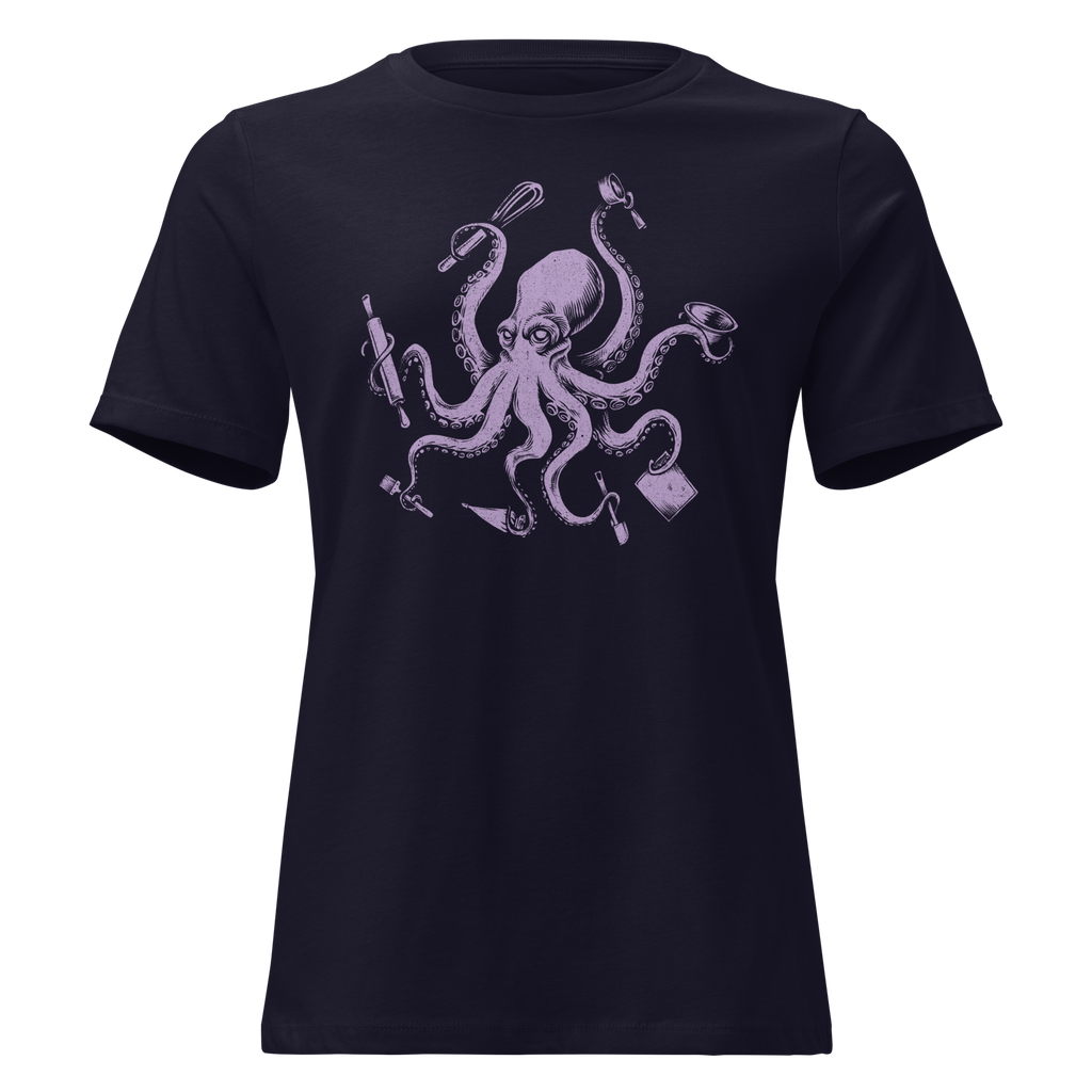 Baker Octopus Women's Relaxed Tee