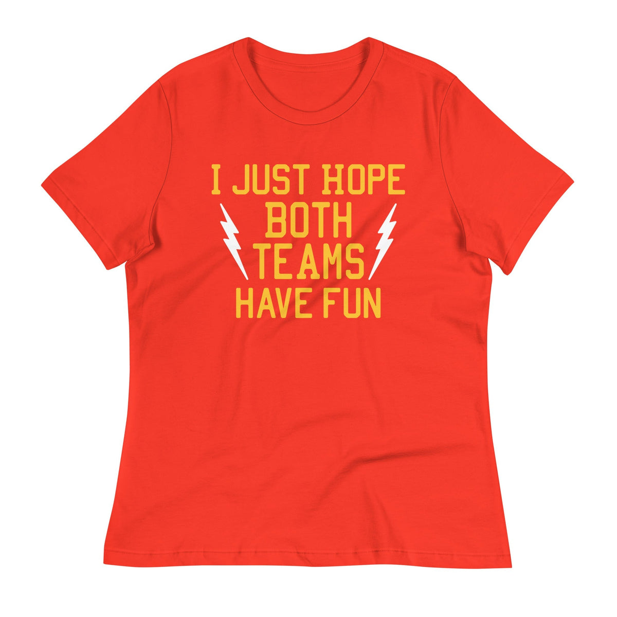 I Just Hope Both Teams Have Fun Women's Signature Tee