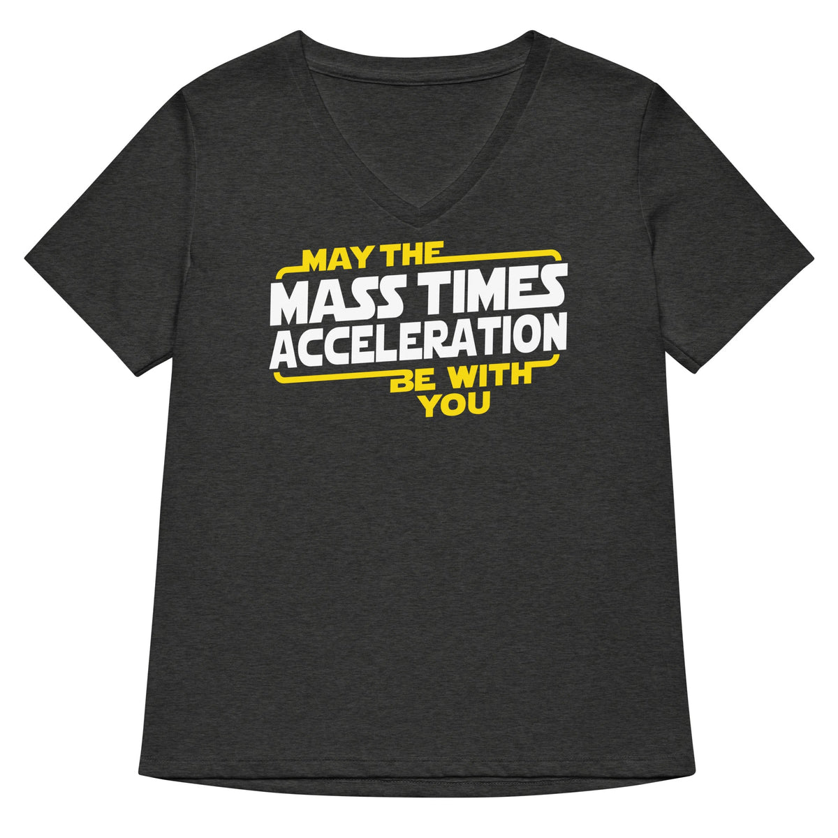 May The Mass x Acceleration Women's V-Neck Tee