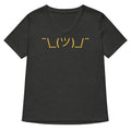 Shrug Emoji Women's V-Neck Tee