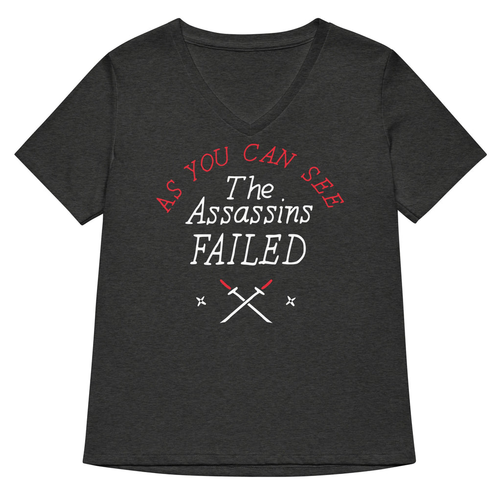 The Assassins Failed Women's V-Neck Tee