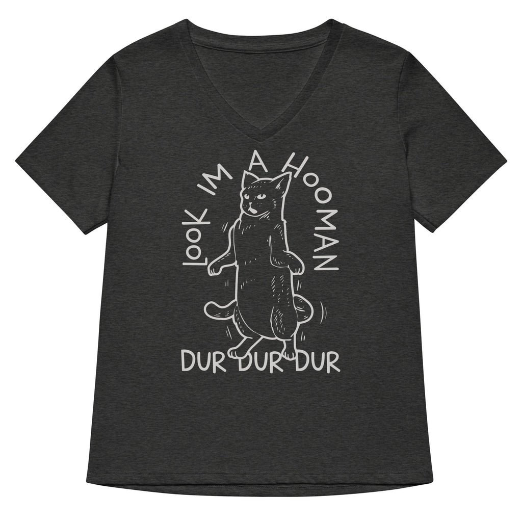 Look I'm A Hooman Women's V-Neck Tee