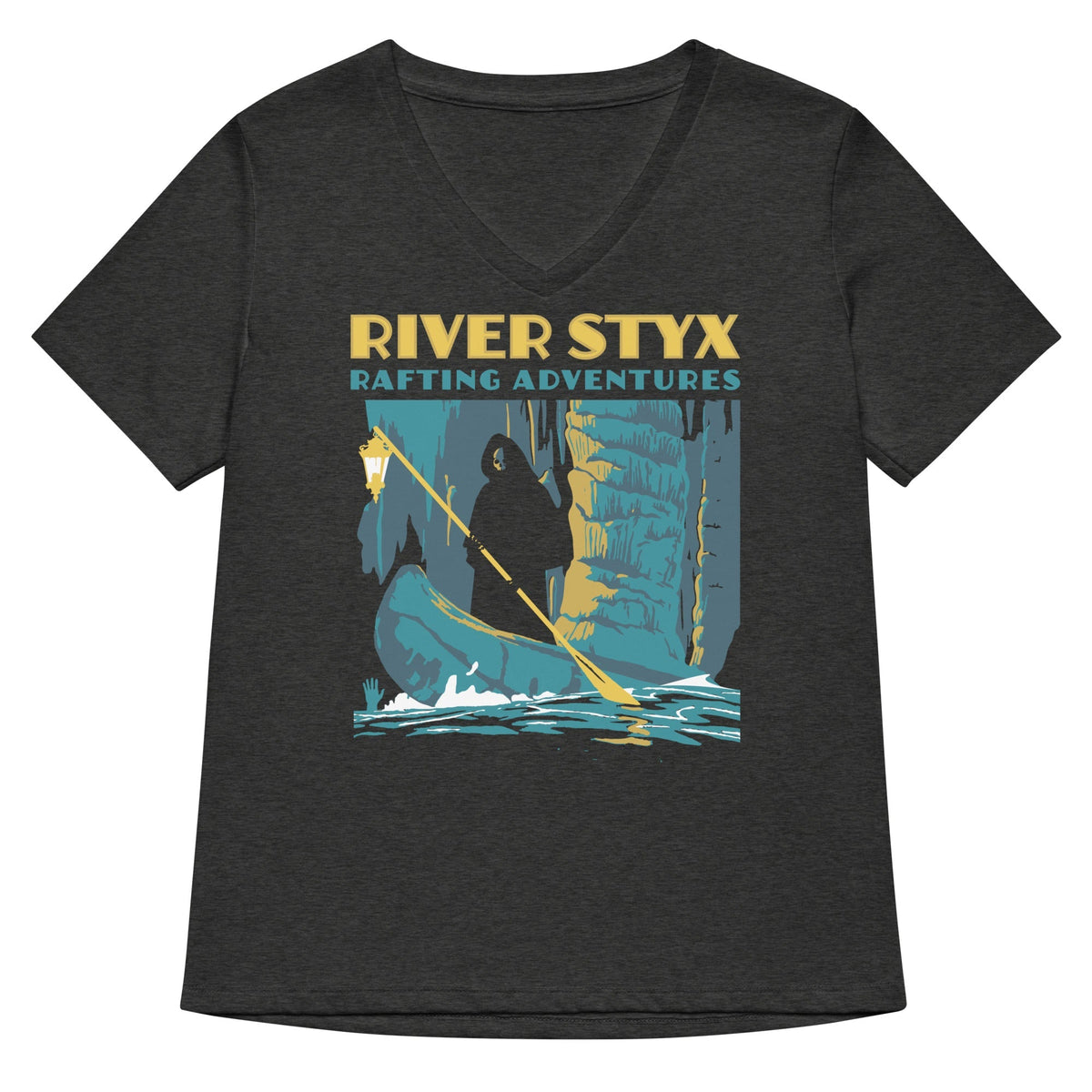 River Styx Rafting Adventures Women's V-Neck Tee