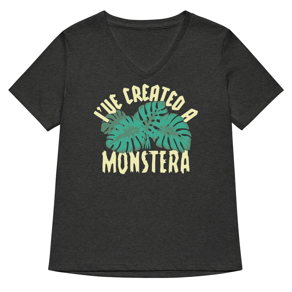 I've Created A Monstera Women's V-Neck Tee