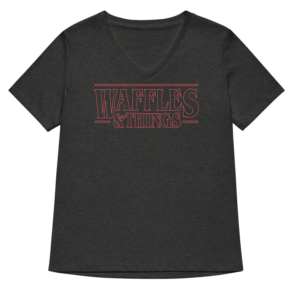 Waffles & Things Women's V-Neck Tee