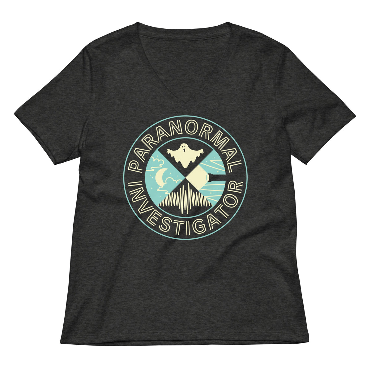 Paranormal Investigator Women's V-Neck Tee