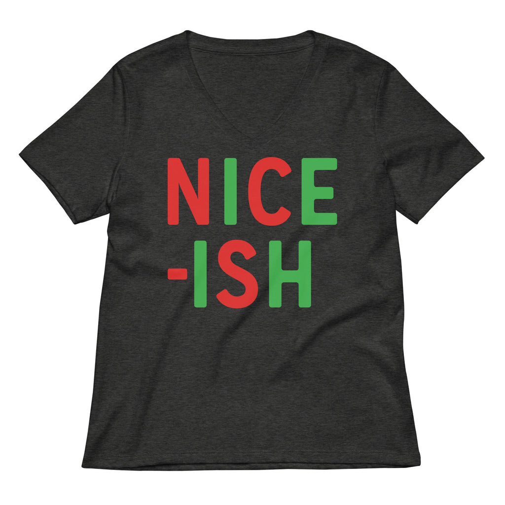 Nice-ish Women's V-Neck Tee