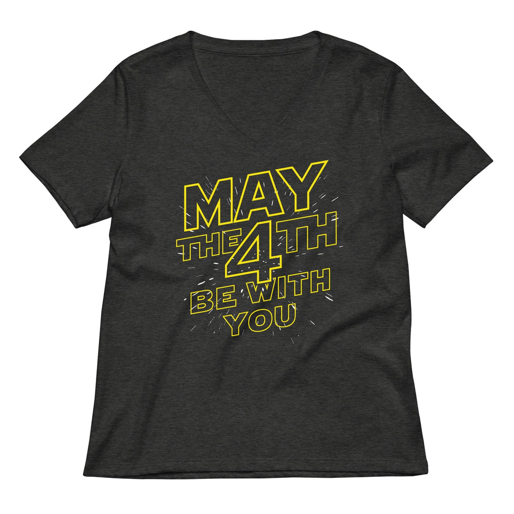 May The 4th Be With You Women's V-Neck Tee