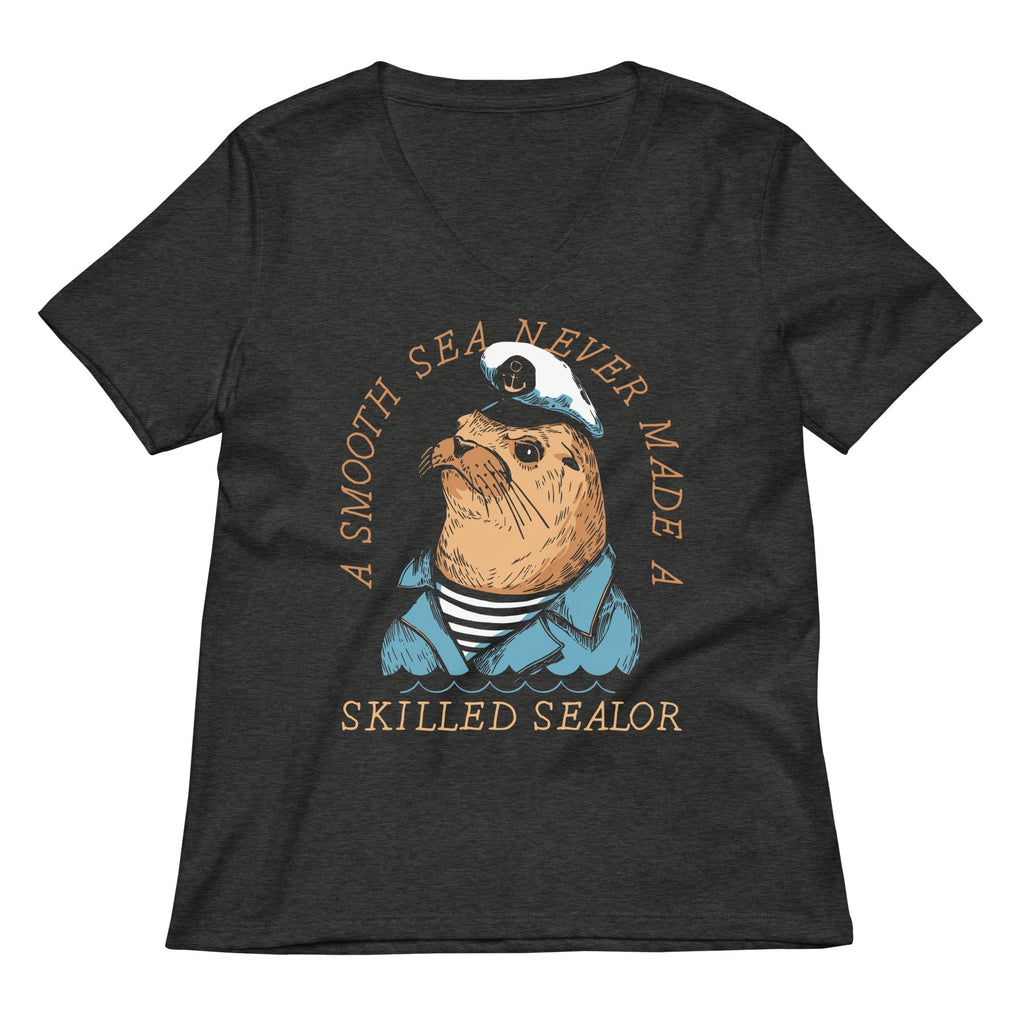 Skilled Sealor Women's V-Neck Tee