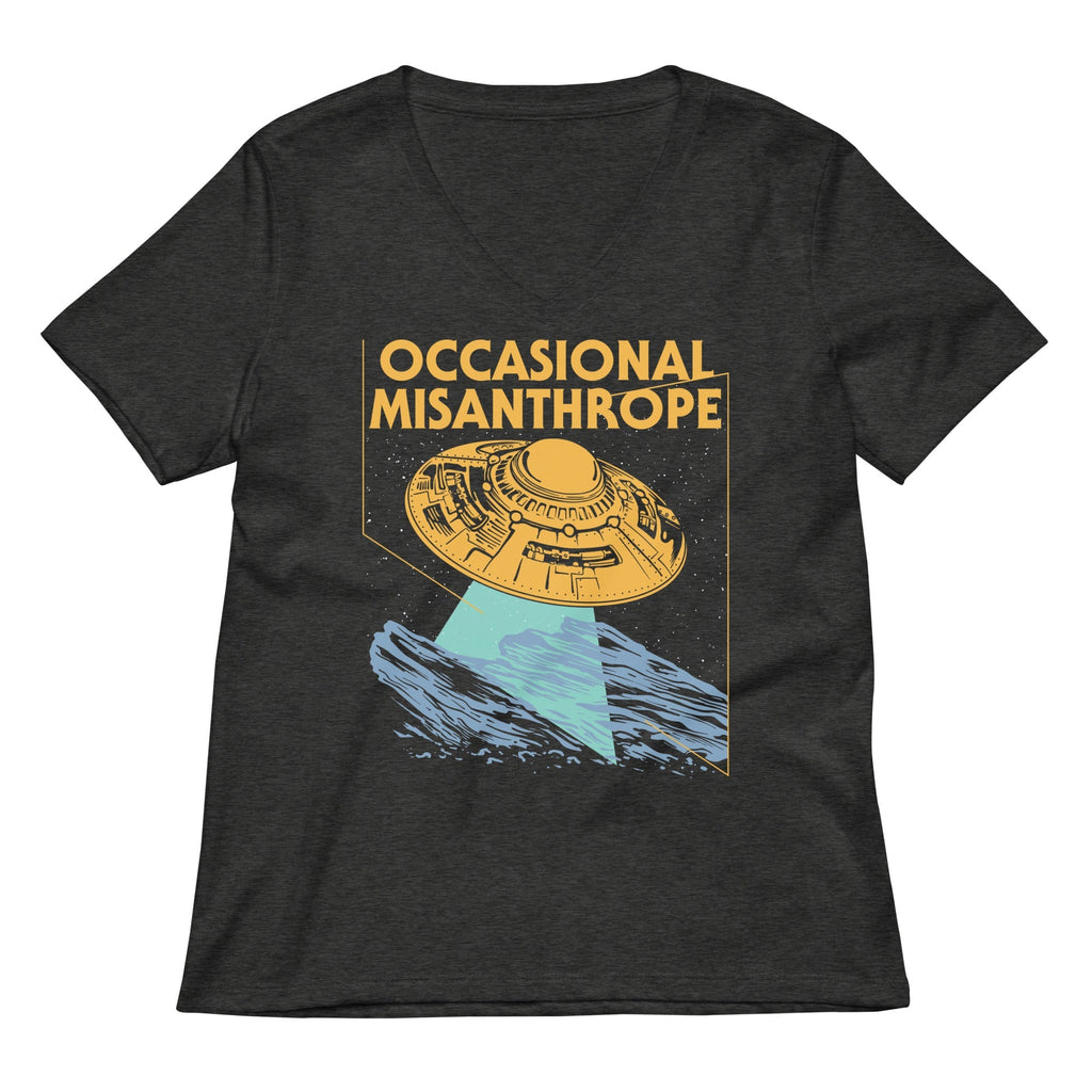 Occasional Misanthrope Women's V-Neck Tee