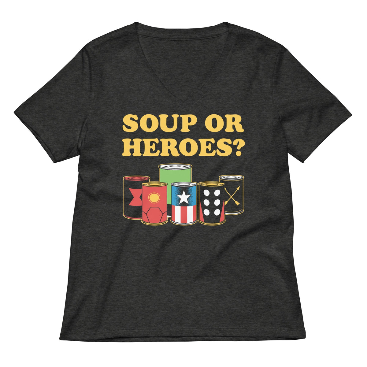 Soup Or Hero? Women's V-Neck Tee
