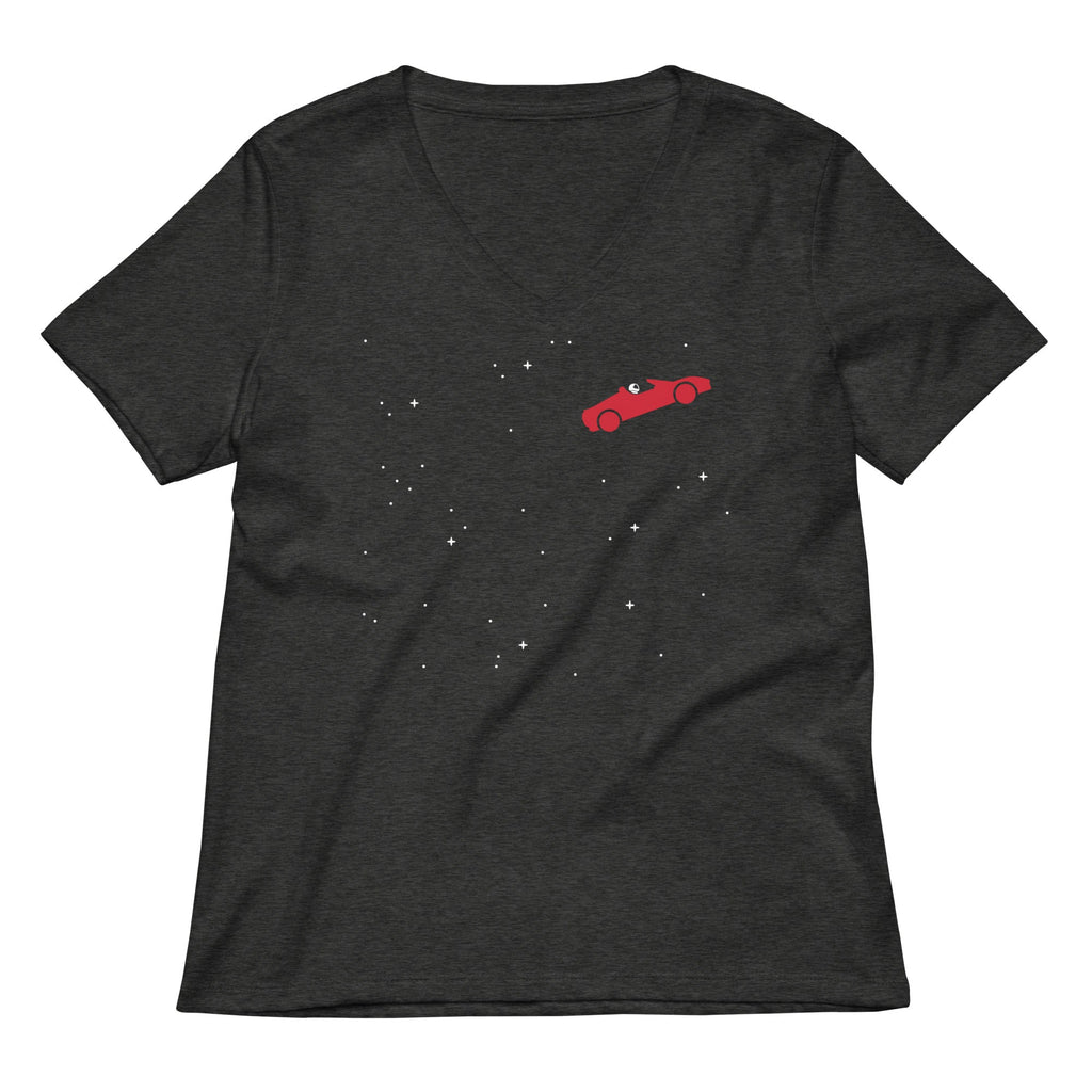 Space Road Women's V-Neck Tee