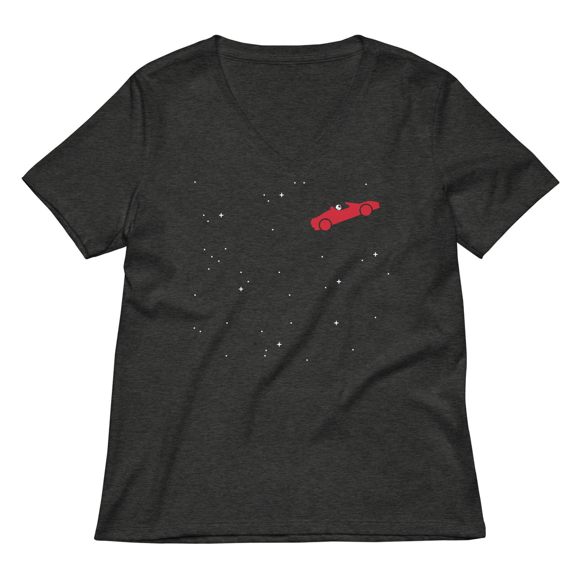 Space Road Women's V-Neck Tee