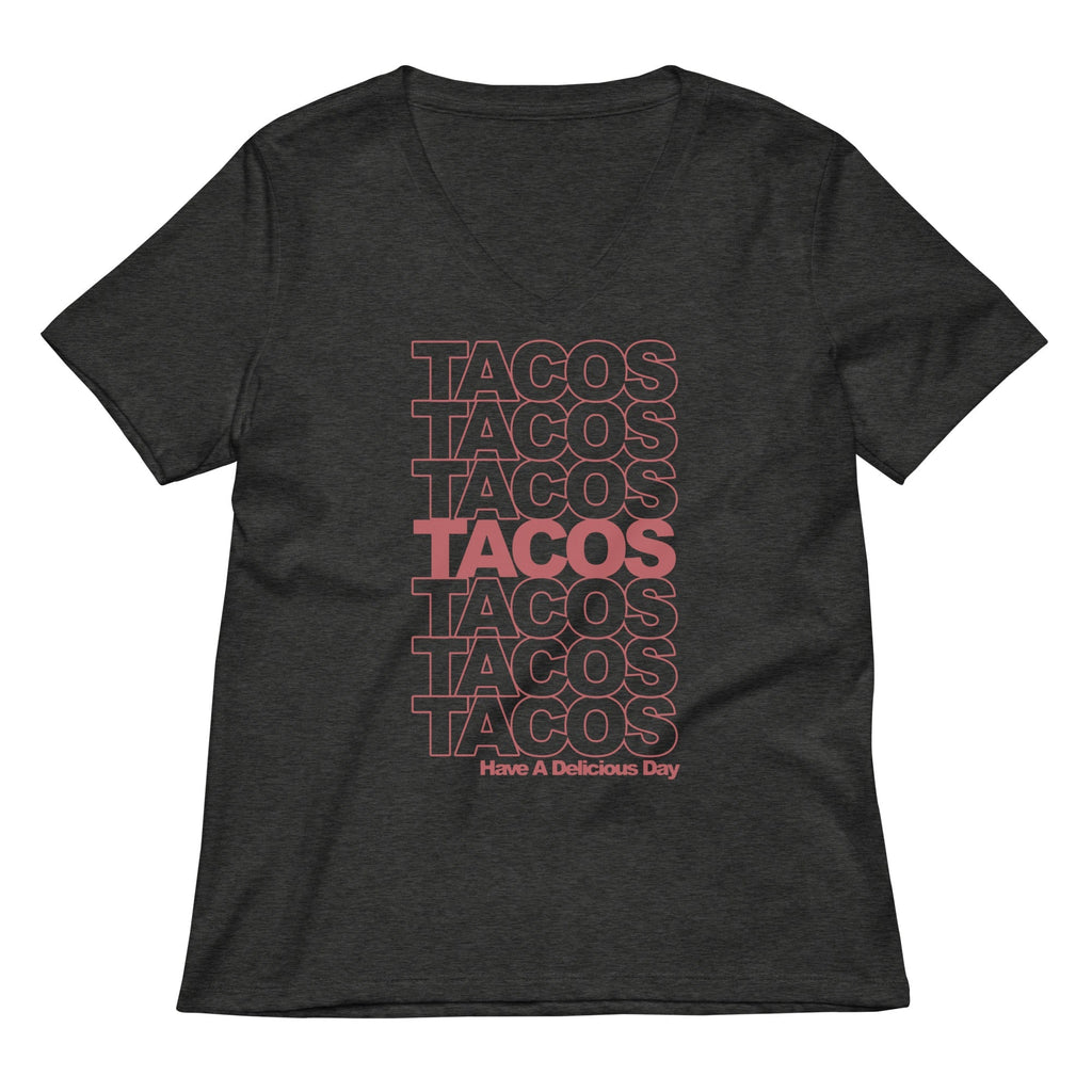 Tacos Tacos Tacos Women's V-Neck Tee