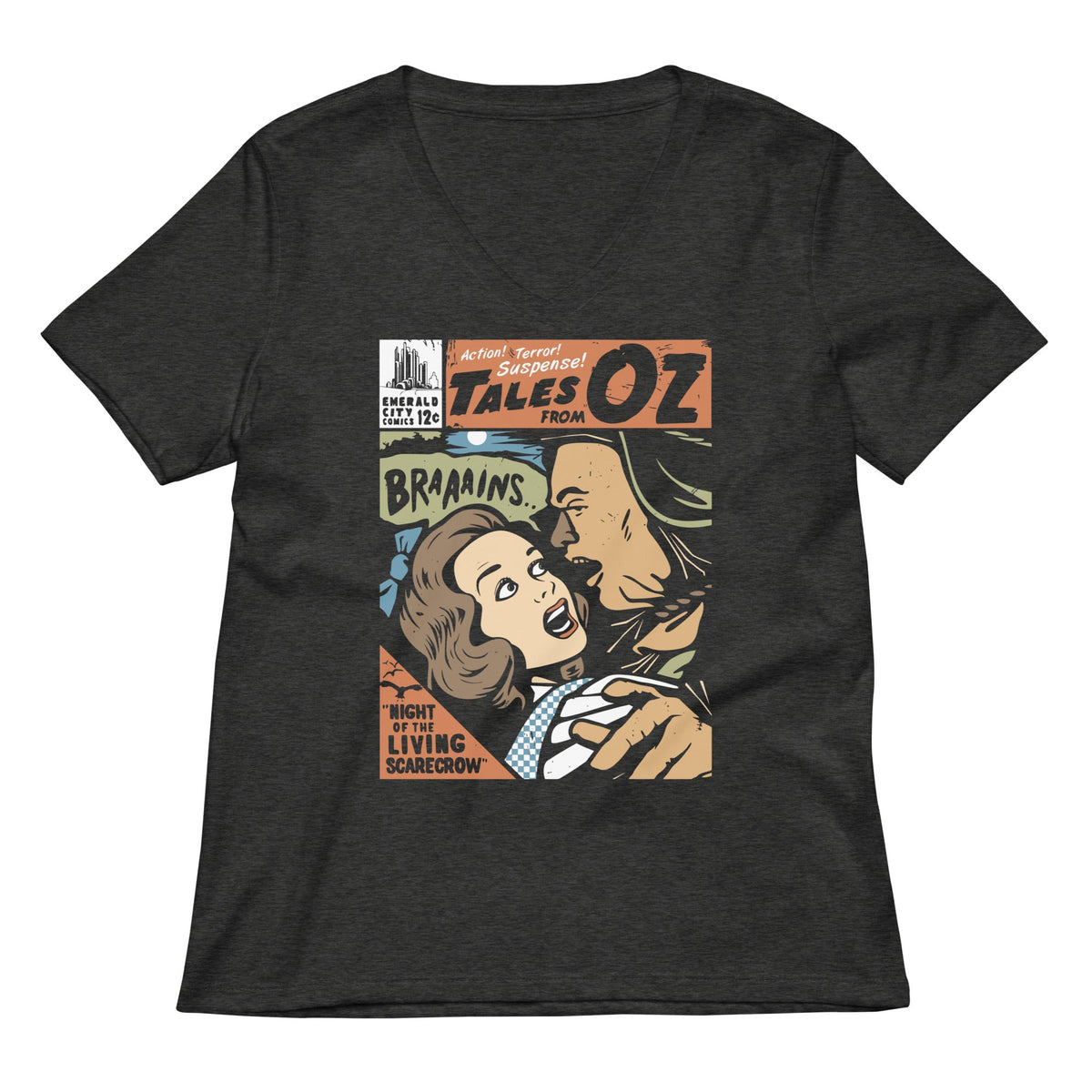 Tales From Oz Women's V-Neck Tee
