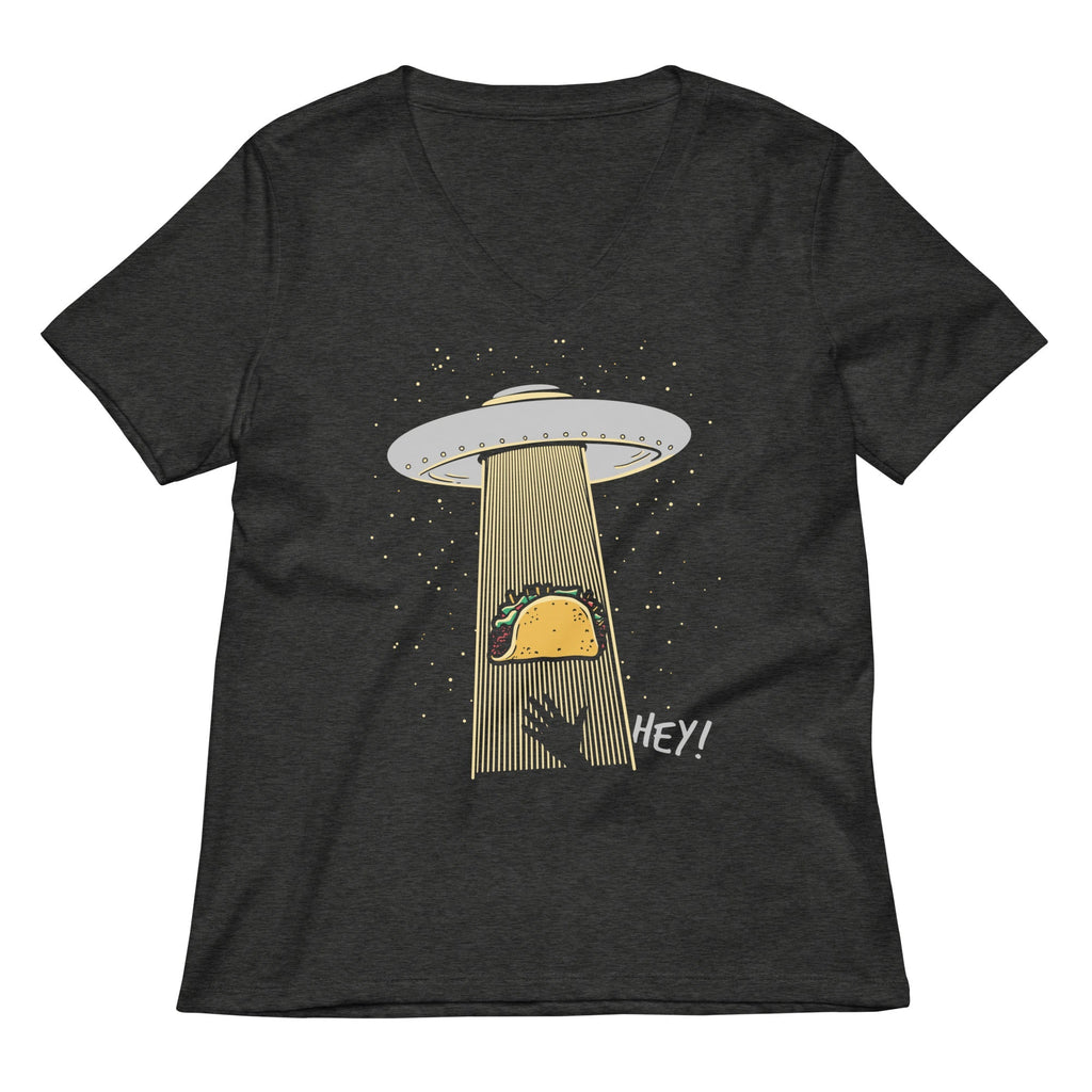 Taco Abduction Women's V-Neck Tee