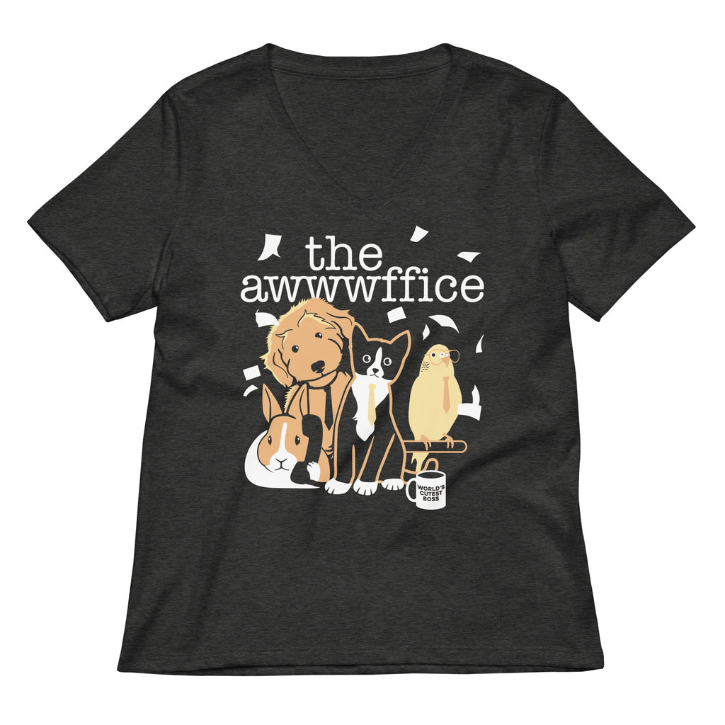 The Awwwffice Women's V-Neck Tee