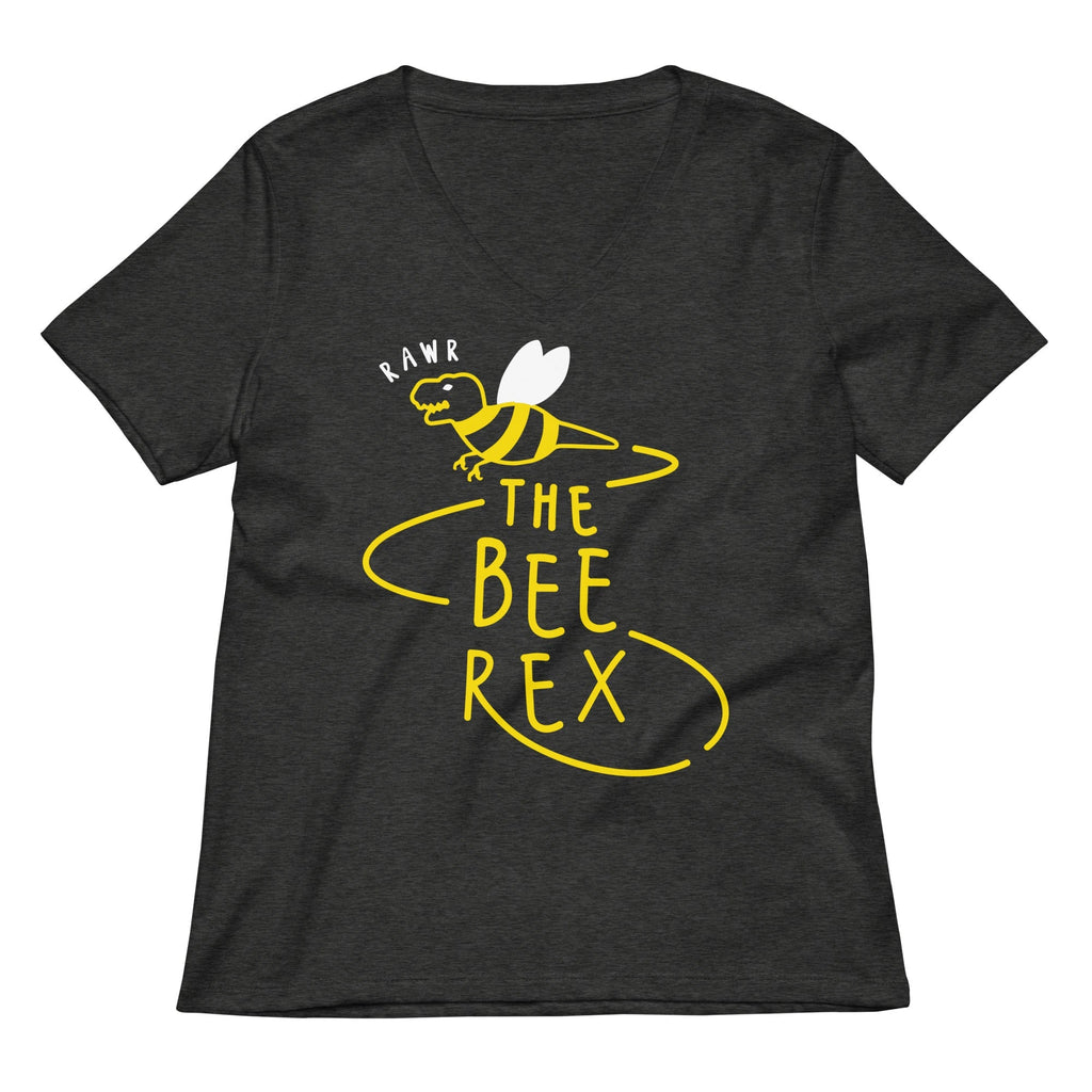 The Bee Rex Women's V-Neck Tee
