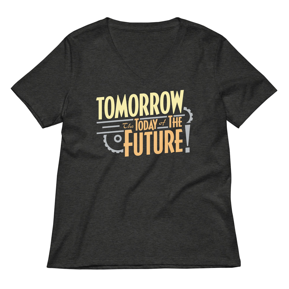 Tomorrow, The Today Of The Future Women's V-Neck Tee