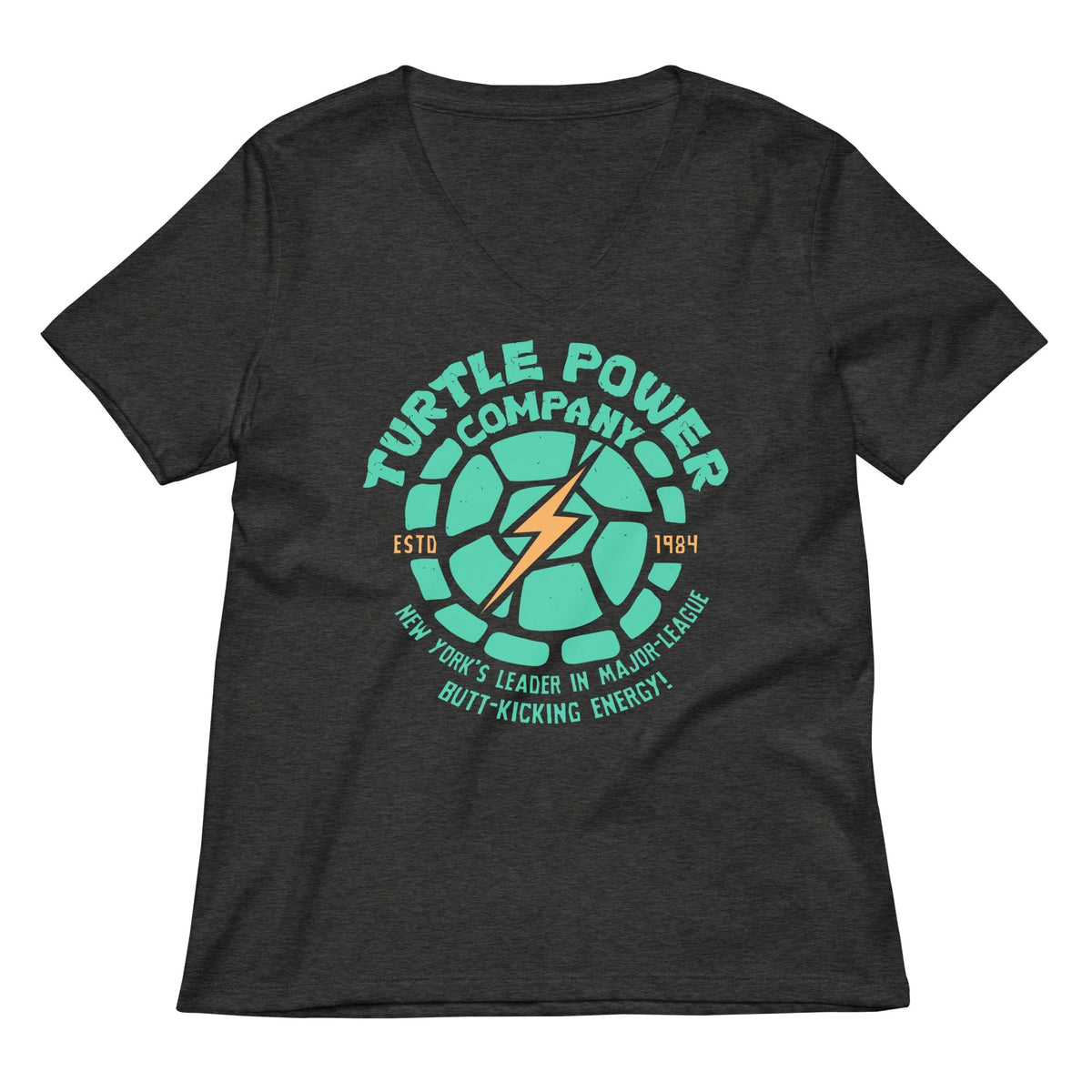 Turtle Power Company Women's V-Neck Tee