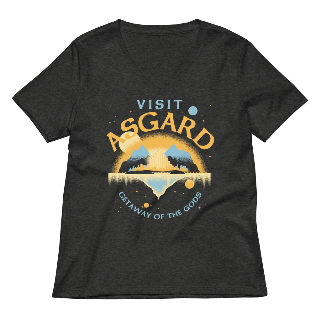 Visit Asgard Women's V-Neck Tee