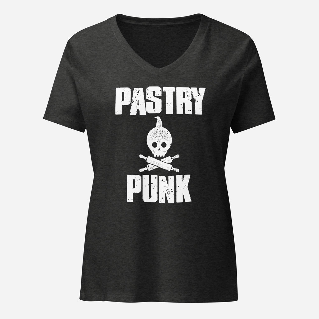 Pastry Punk Womenâ€™s Relaxed V-neck Tee