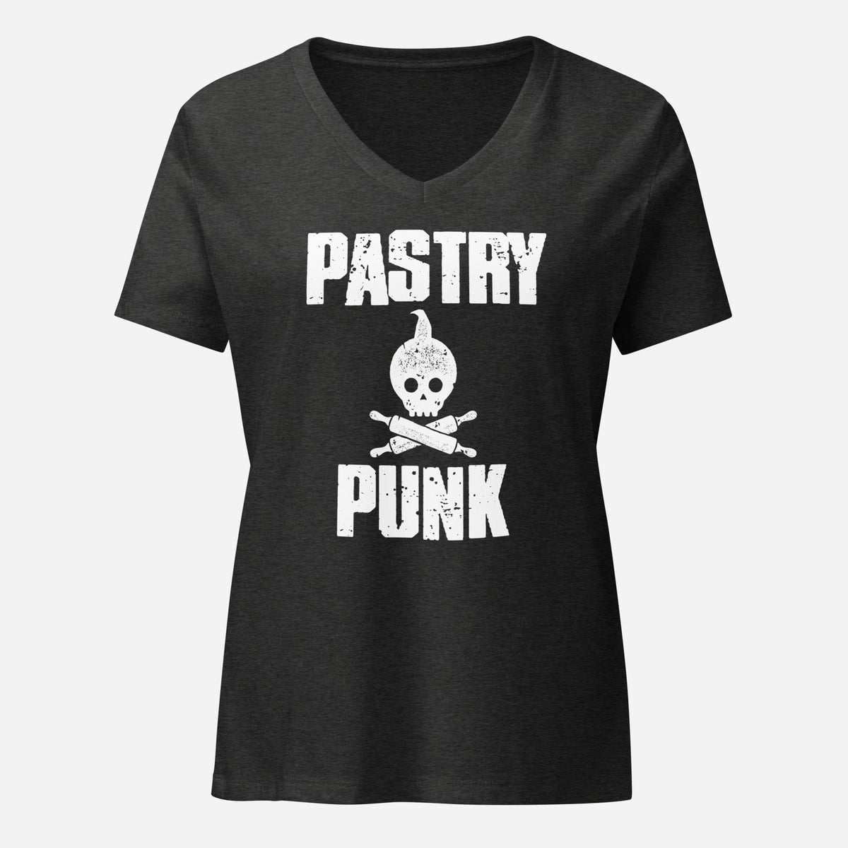 Pastry Punk Womenâ€™s Relaxed V-neck Tee