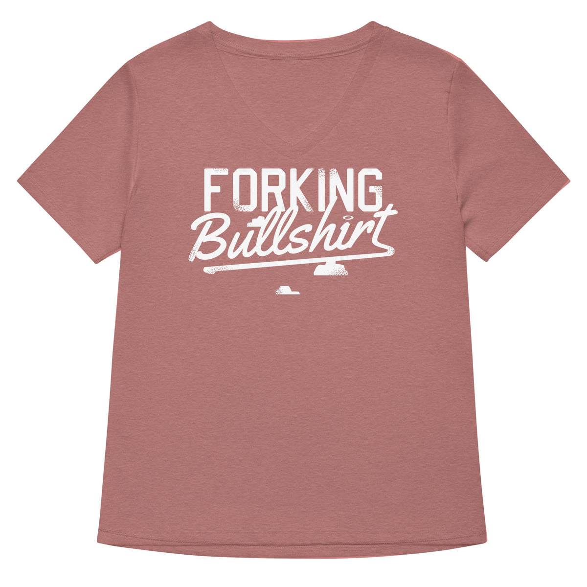Forking Bullshirt Women's V-Neck Tee