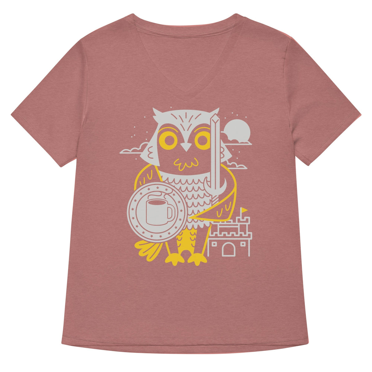 Knight Owl Women's V-Neck Tee