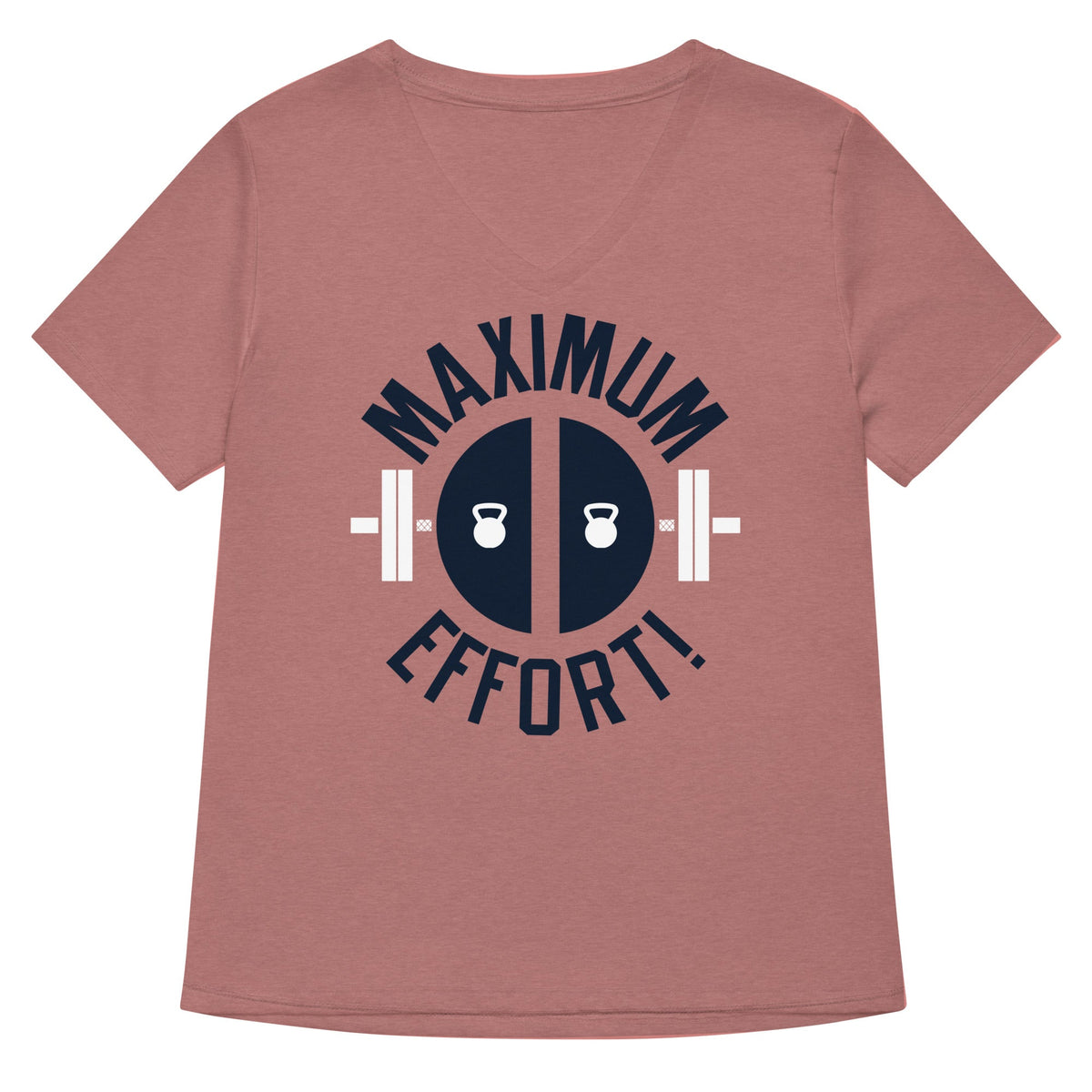Maximum Effort! Women's V-Neck Tee
