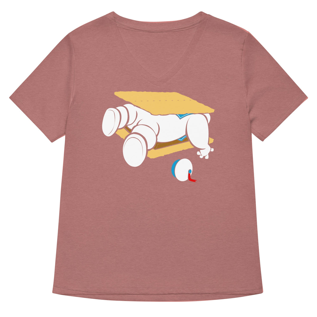 Stay S'more Women's V-Neck Tee