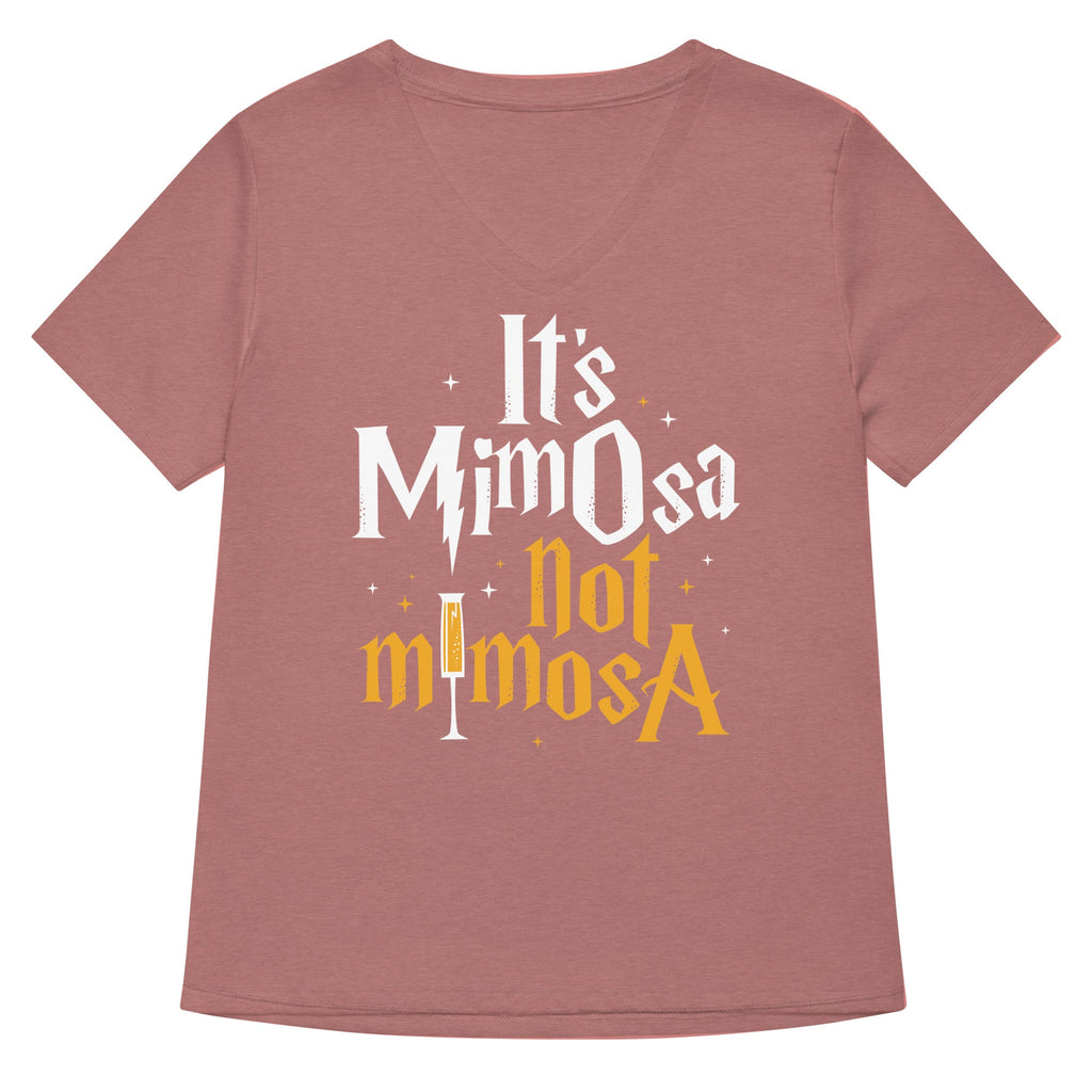 It's Mimosa Not Mimosa Women's V-Neck Tee
